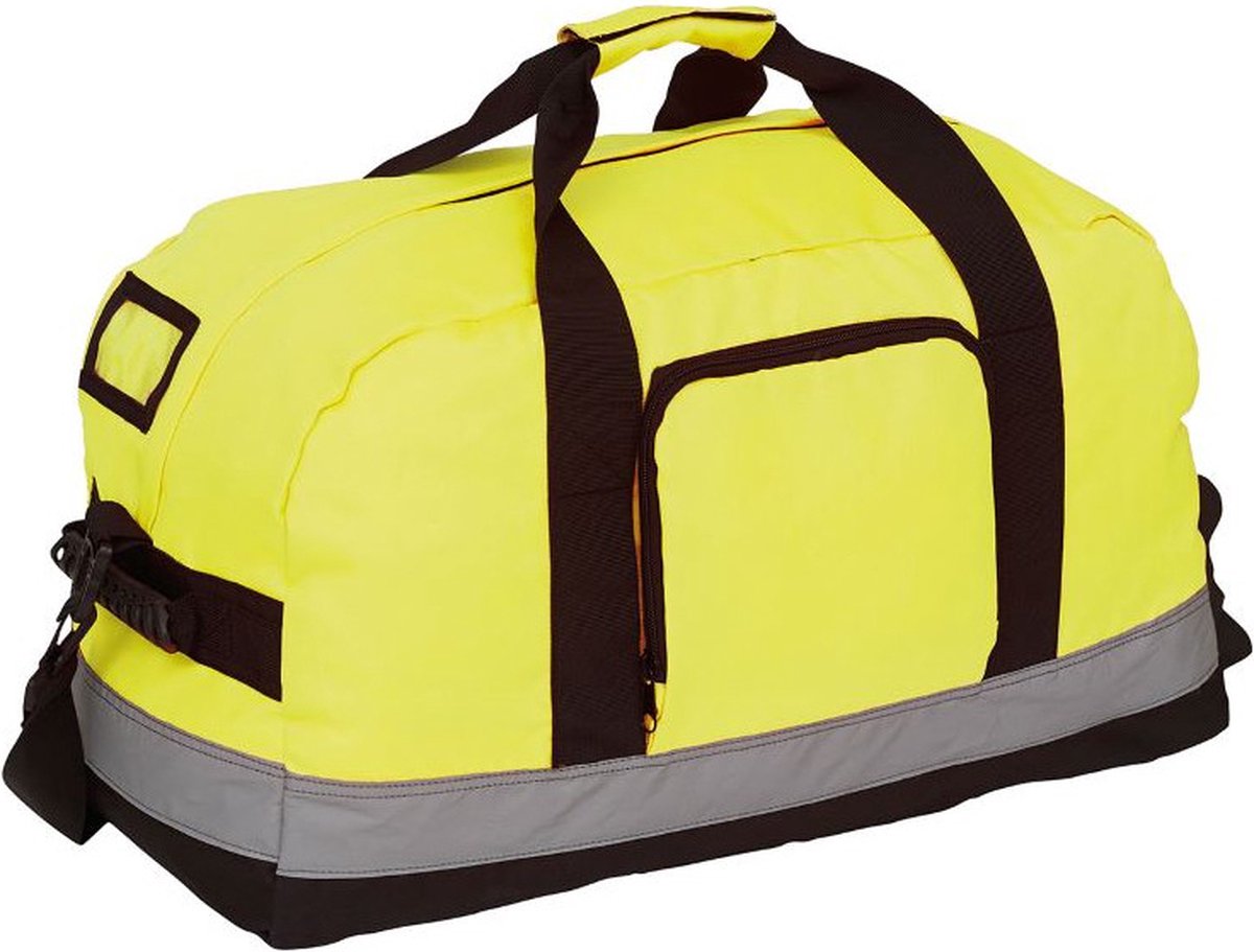 YOKO - Hi-Vis Seattle Holdalls - Hi-Vis Yellow - 59 x 32 x 36 cm