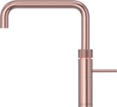 Quooker Fusion Square avec chaudière COMBI robinet 3-en-1 cuivre rose