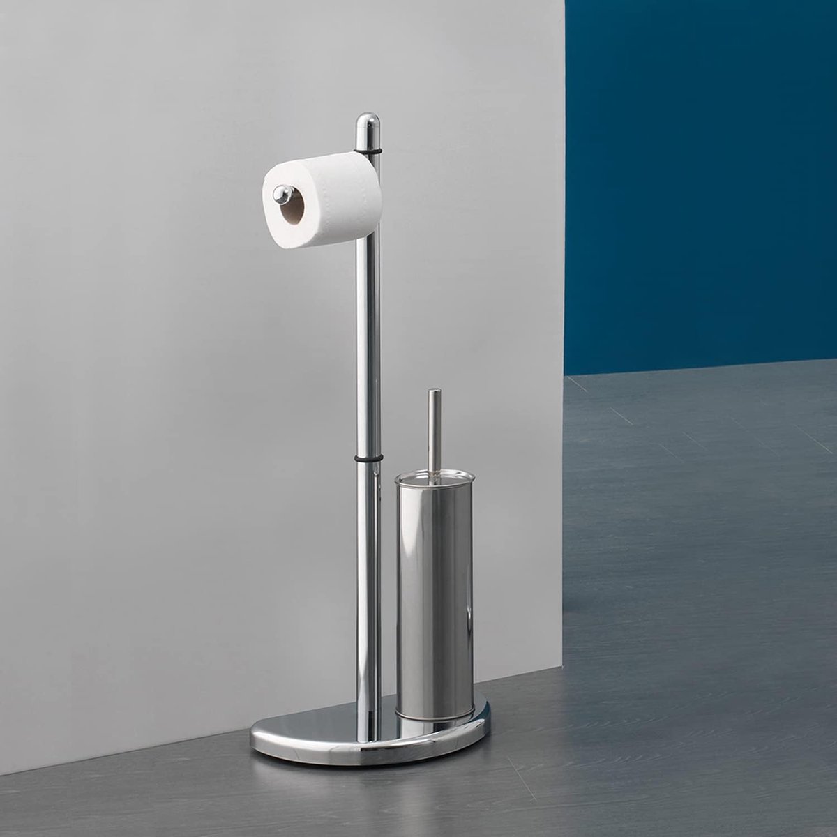 Staande Handdoekhouder HI32 Hedendaagse Italiaanse Badkamer Accessoires Set