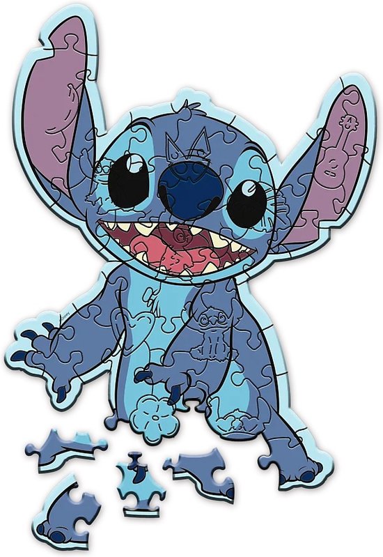 Lilo & Stitch - Puzzle en bois Junior - 50 mcx - Disney - Alien | bol