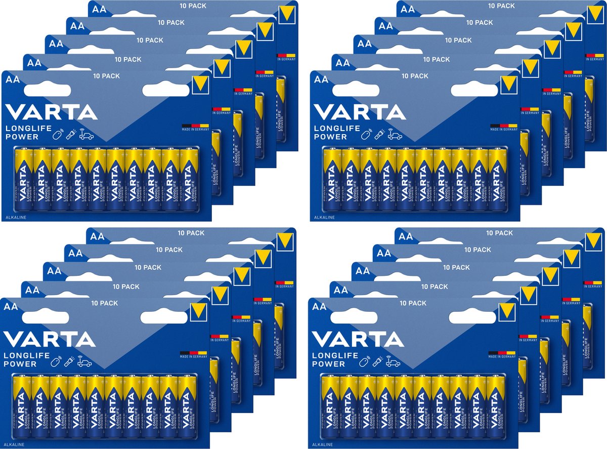 Varta Longlife Power AA Blister 10 - 20 blisters