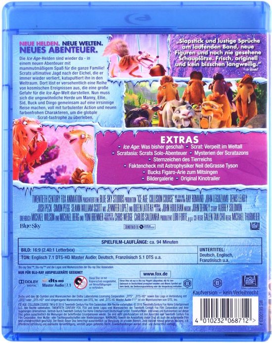 Ice Age 5 Kollision voraus!/Bluray (Bluray), Ray Romano Dvd's bol
