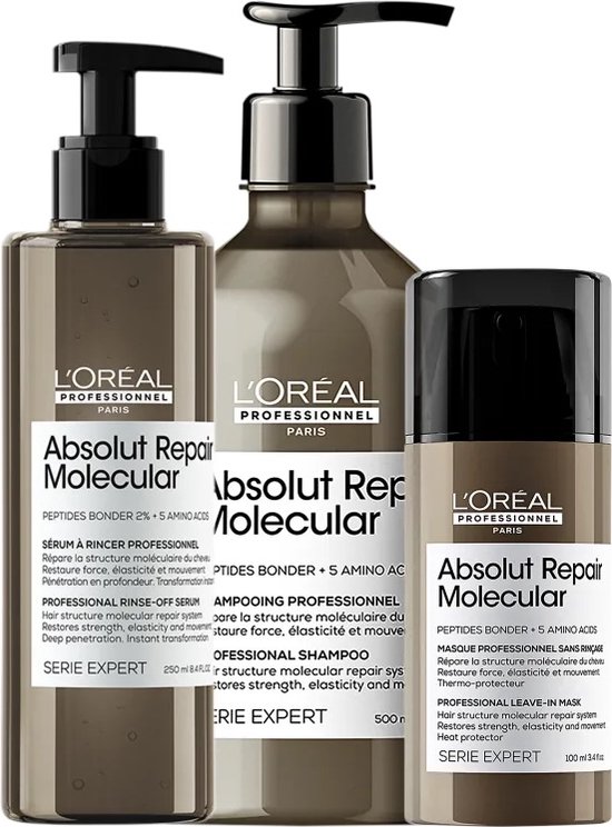 L`Oreal Professionnel - Set Moléculaire Absolut Repair - 500ML ...