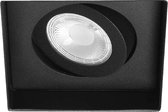 Ledmatters - Inbouwspot Zwart - Dimbaar - 5 watt - 570 Lumen - 2700 Kelvin - Warm wit licht - IP44 Badkamerverlichting