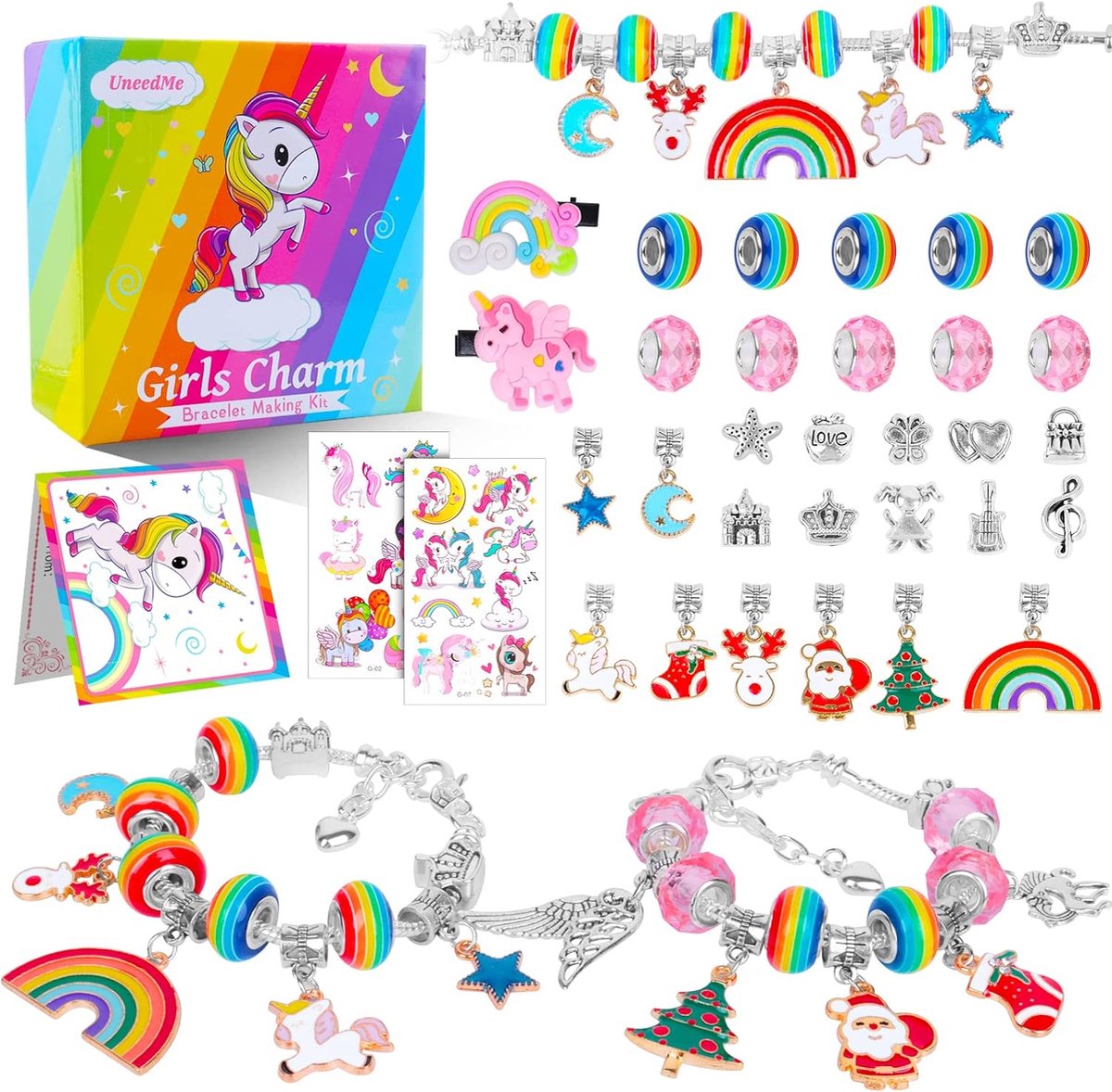 Kit de fabrication de bracelets d'amitié, jouets pour filles 7 8 9
