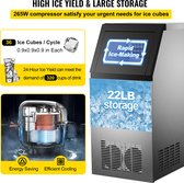 Ijsblokjesmachine - Commerciële - ijsmachine - Cube Ice Maker 50kg