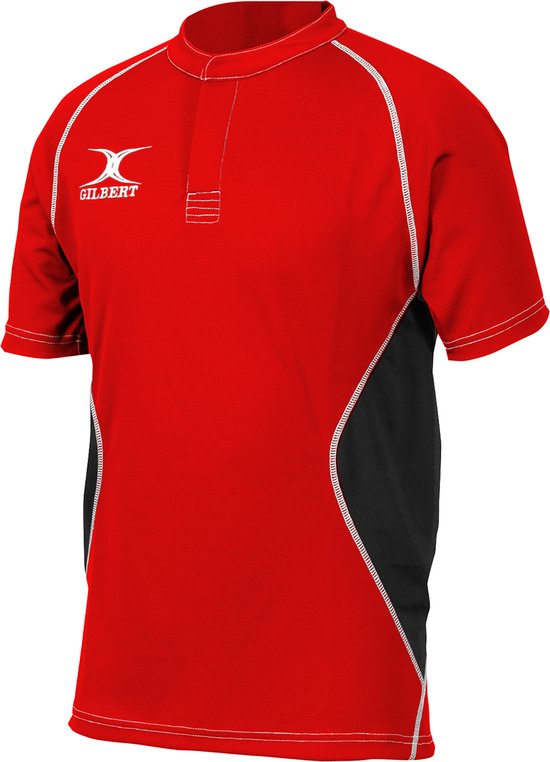 Gilbert Shirt Xact V2 Rood / Zwart L