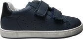 Naturino - Hasselt - mt 25 - velcro's zwarte hiel lederen sneakers - Navy