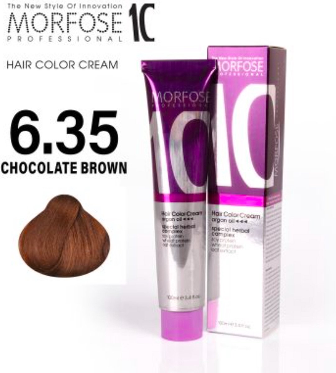 Morfose Color Cream 6.35 Chocolate Brown 100ml Haarverf