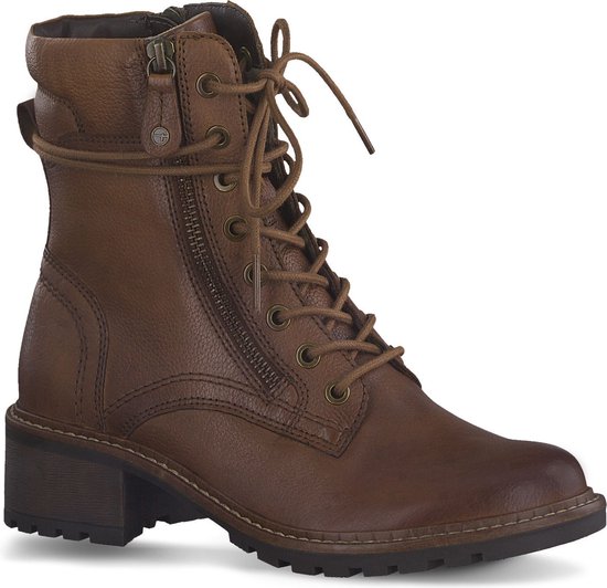 Bottines Tamaris Comfort Femme | Taille 40 EU Large | Couleur Kaki | Confort Coupé Parfait | Semelles Amovibles | Matériau Recyclé