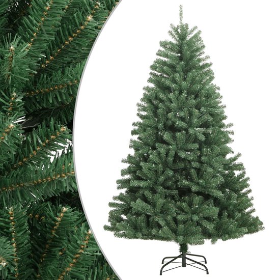 Kunstkerstboom met 50 LED met standaard Groen 120 cm PVC | -nl