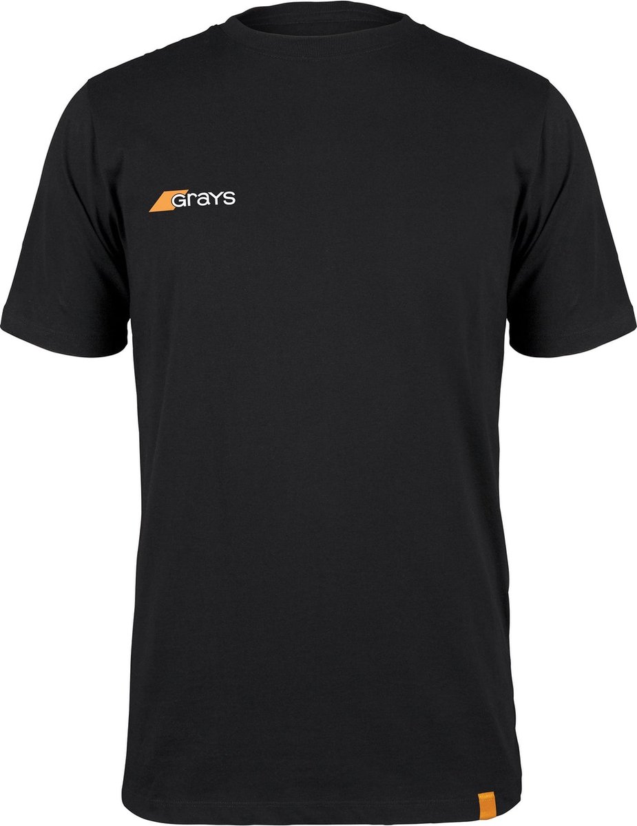 Grays hockeykleding Tee Tangent Jnr Zwart - maat 140