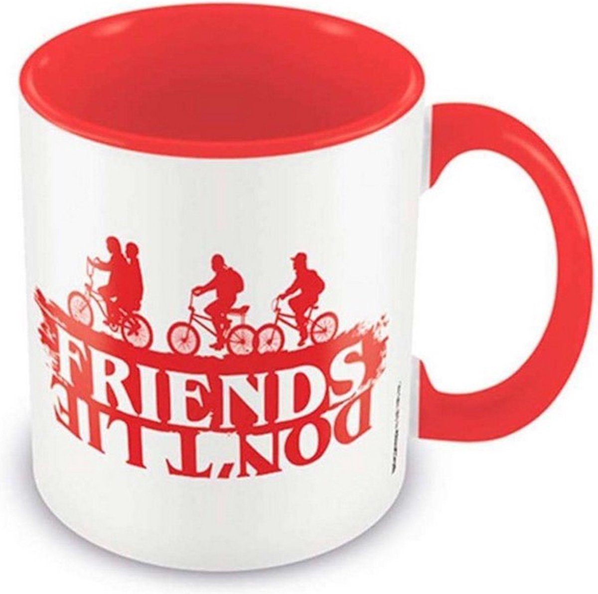 Stranger Things - Friends Don t Lie - Coloured Inner Mug 350ml