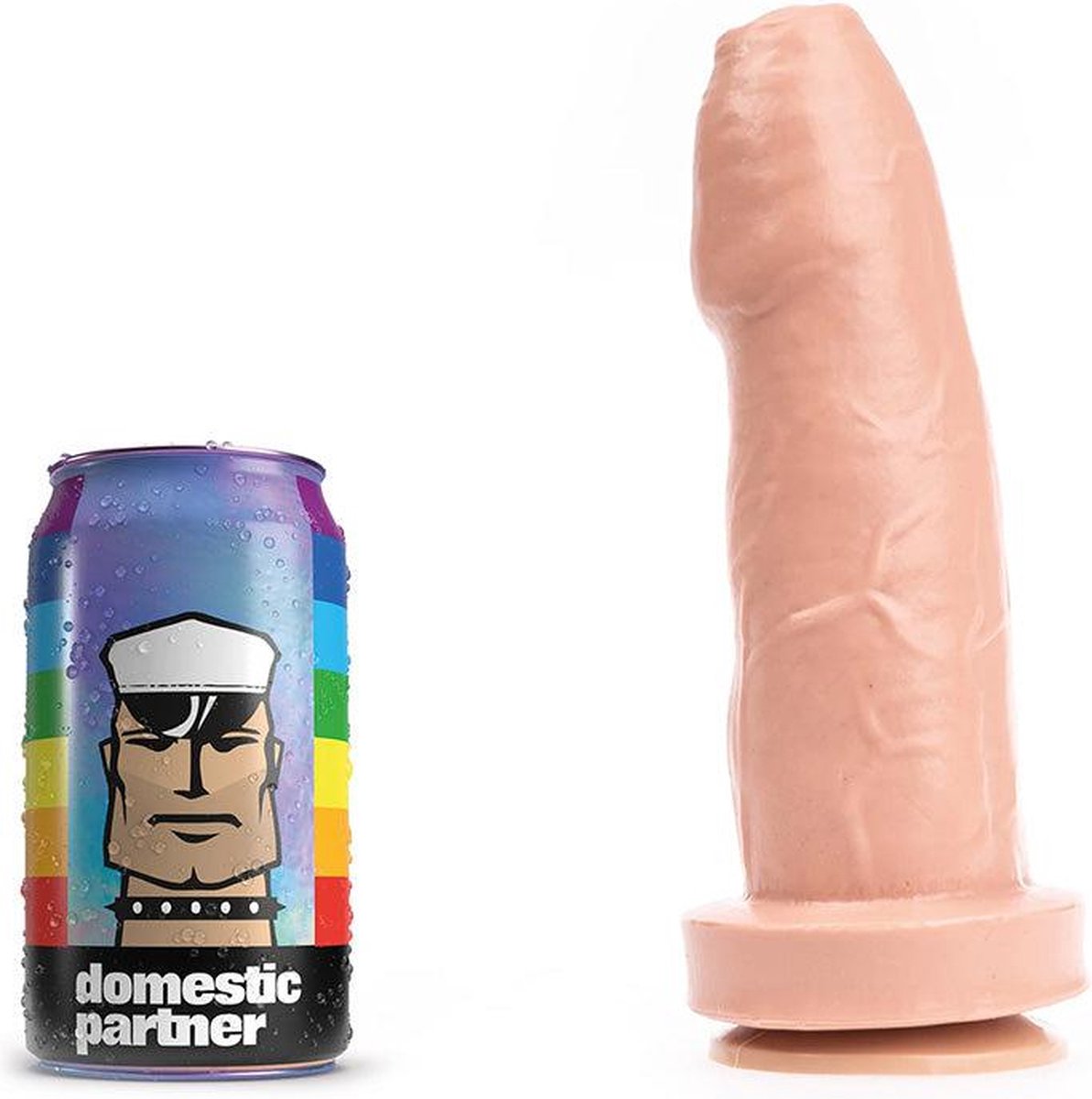 Goedkoopste Domestic Partner - Dildo Dieter - Medium - licht beige
