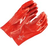 handschoenen PVC rood cat 2 (1 maat)