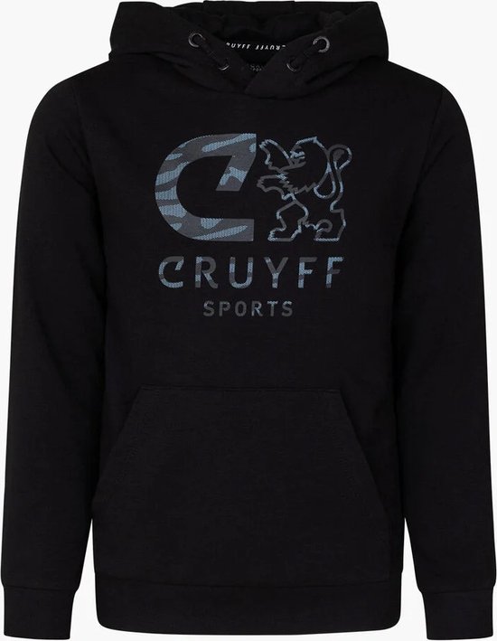 Cruyff Junior Xinner Hoodie Black - Maat 176
