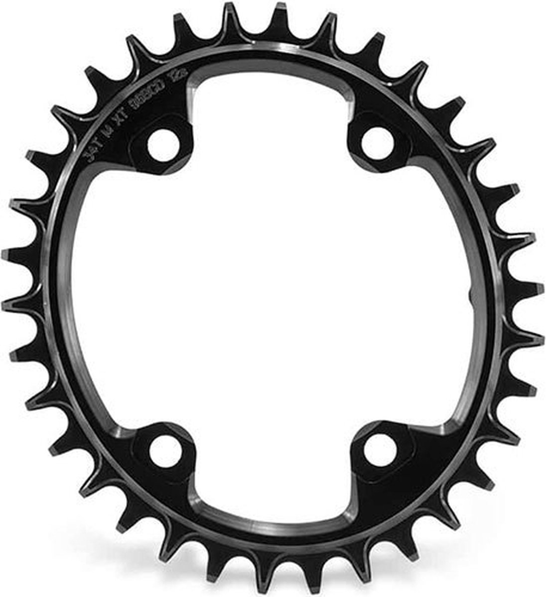 Garbaruk Shimano M6000/m7000/m8000 96 Bcd Ovaal Kettingblad Zilver 32t