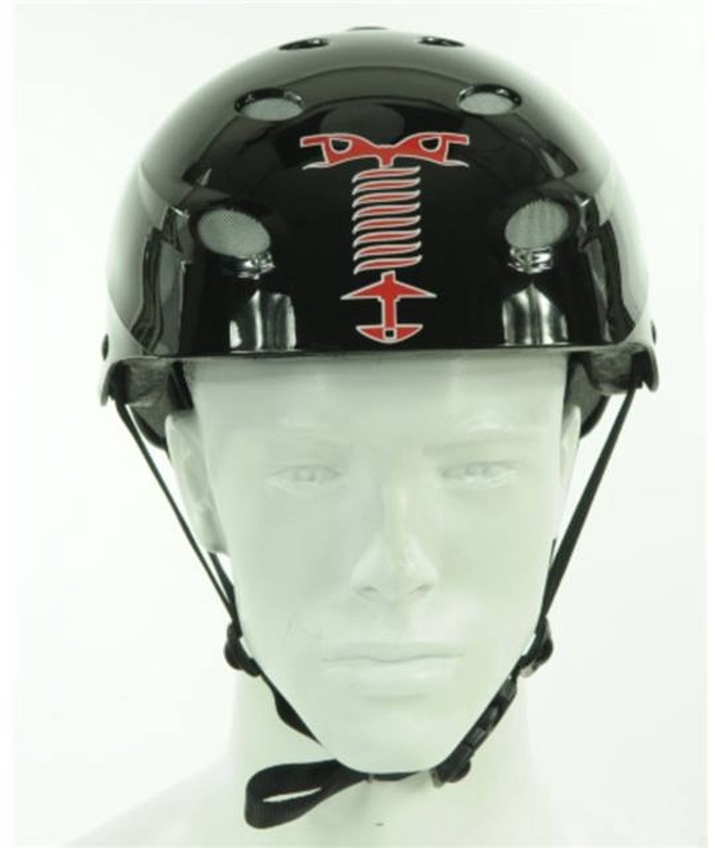 TK8 verstelbare helm BlackS Zwart