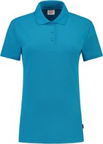 Tricorp  Poloshirt Slim Fit Dames 201006 Turquoise  - Maat S