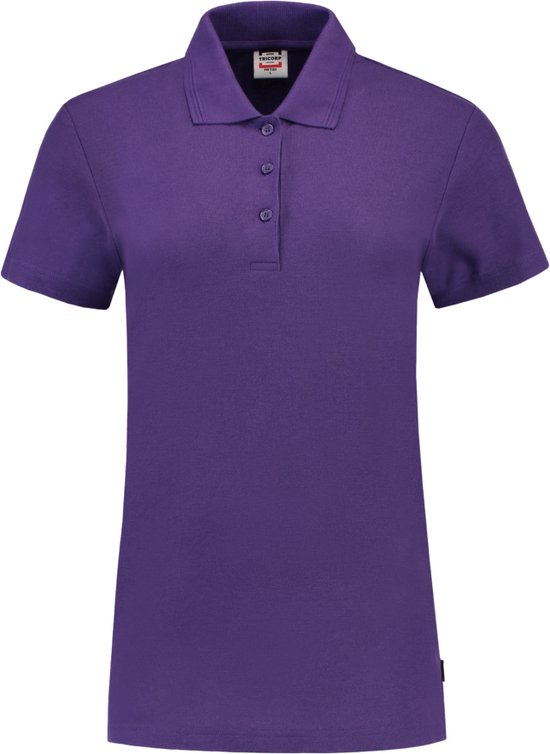 Tricorp  Poloshirt Slim Fit Dames 201006 Paars - Maat M