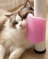 Kam voor honden en katten-Massage Borstel-Haar verwijderen-kattenborstel-Hondenhaar en kattenhaar verwijderen-Dieren borstel-Zelfborstel Kat-Blauw
