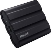 Originele Samsung draagbare SSD T7 Shield - USB 3.2 Gen 2 - 1TB - Zwart