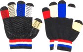 Mondoni Magic Gloves Kinder Handschoenen - Maat: 1 - Multi - Kunstleer - Paardrijhandschoenen