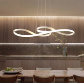 Moderne Hanglamp - Kroonluchter - Modern - Wit - Dimbaar Met Afstandsbediening