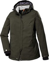 STOY veste d'hiver fonctionnelle pour femme - veste d'hiver femme - 39795 - vert foncé - taille 52