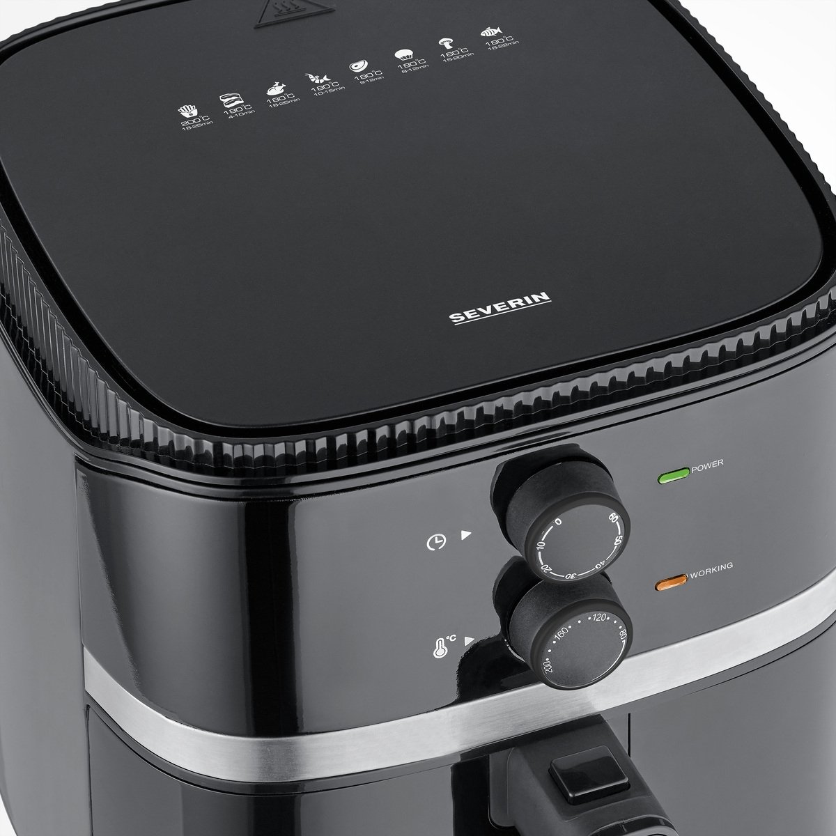 Afbeelding 2 van Severin FR 2452 - Heteluchtfriteuse - Friteuse 5l - zwart