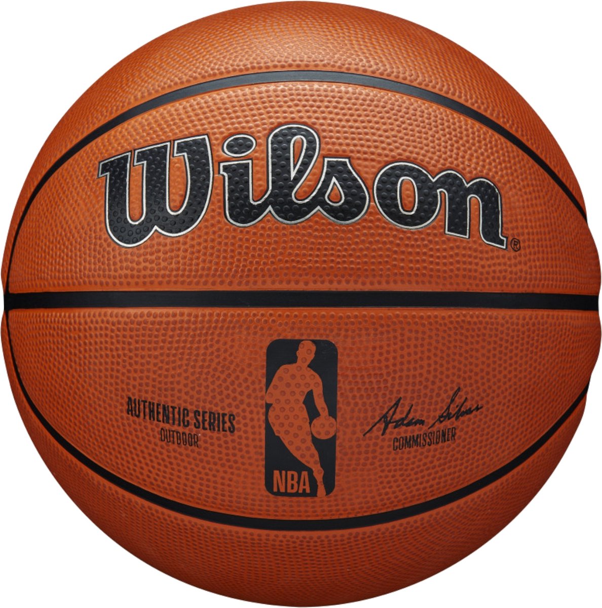 Wilson NBA Authentic Series Outdoor Ball WTB7300XB Unisex Oranje basketbal maat: 5