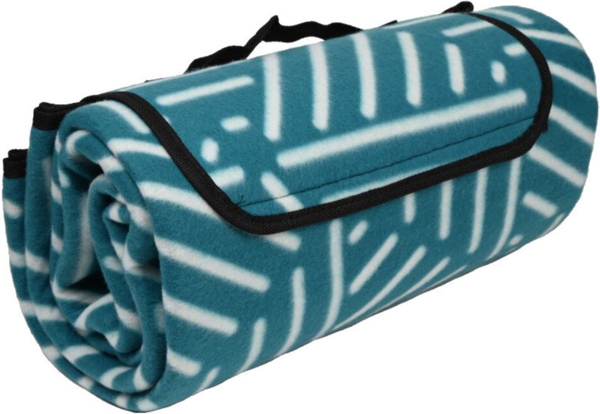 Picknick Picknickkleed waterdicht - Blauw - picknickdeken - 150 x 130cm picknickkleed buiten - Babygym mat