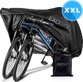 Exosky ® Fietshoes Universeel alle fietsen - Waterdicht Ultra Sterk Oxford Coating - Hoes Voor 1 Fiets / 2 Fietsen (Elektrische) - XXL - Incl. Opbergzak