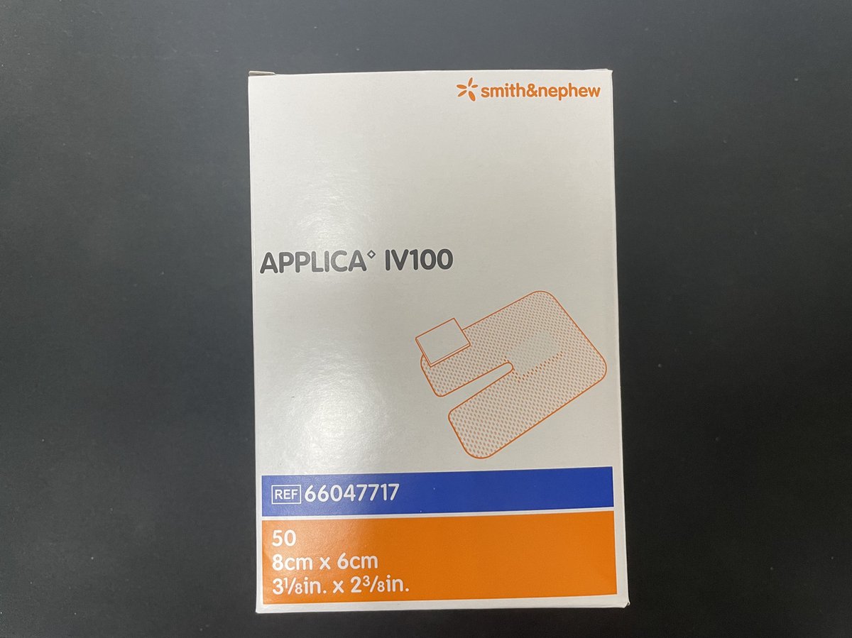 Smith & Nephew - APPLICA IV100 - 8 cm x 6 cm - 50 stuks per doos