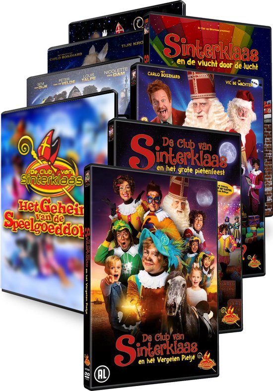 De Club van Sinterklaas - 8 DVD's