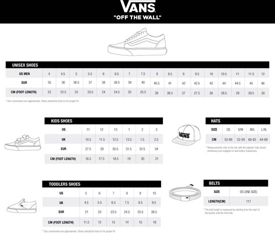 Vans Sneakers Unisex - Maat 17 - Vans