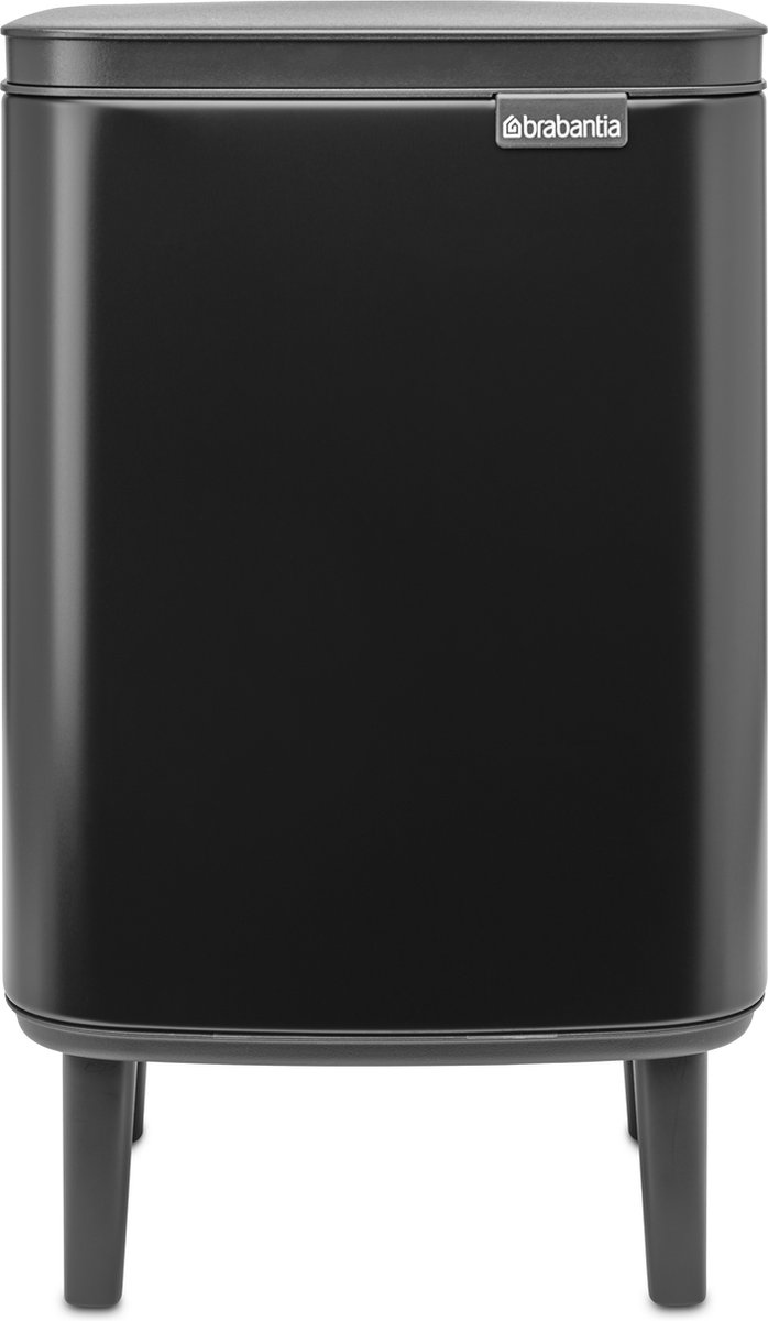 Goedkoopste Brabantia Bo Hi Prullenbak - 7 liter - Matt Black