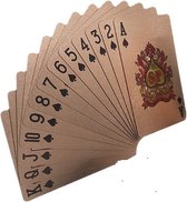 Speelkaarten goud - Pokerkaarten - Kaartspel - waterdicht
