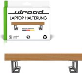 ULROAD laptop-houder onder tafel - bureau-montage, notebookhouder, beugel onder bureau-montage, geschikt voor notebooks.