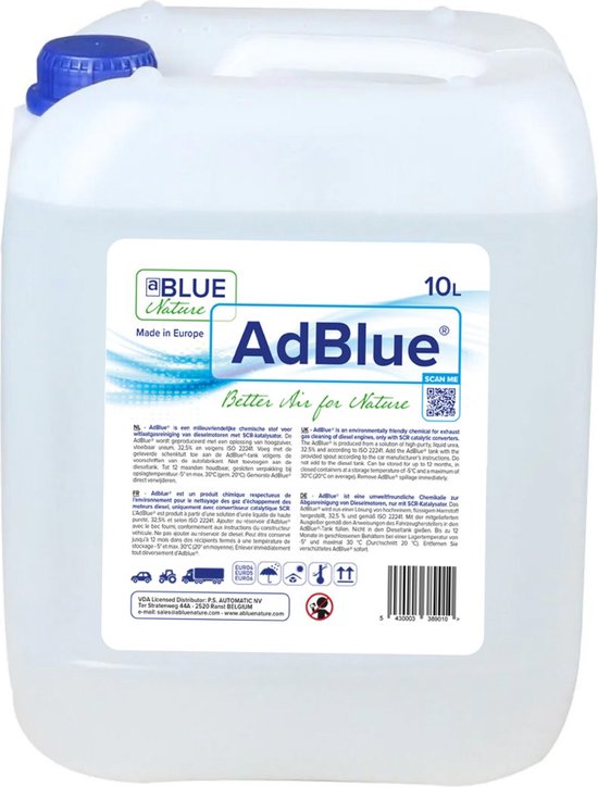 AdBlue® - 10L avec bec verseur - Brand Yara