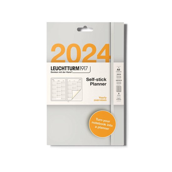 Leuchtturm 2024 A5 Planner Sticker Jaaroverzicht bol