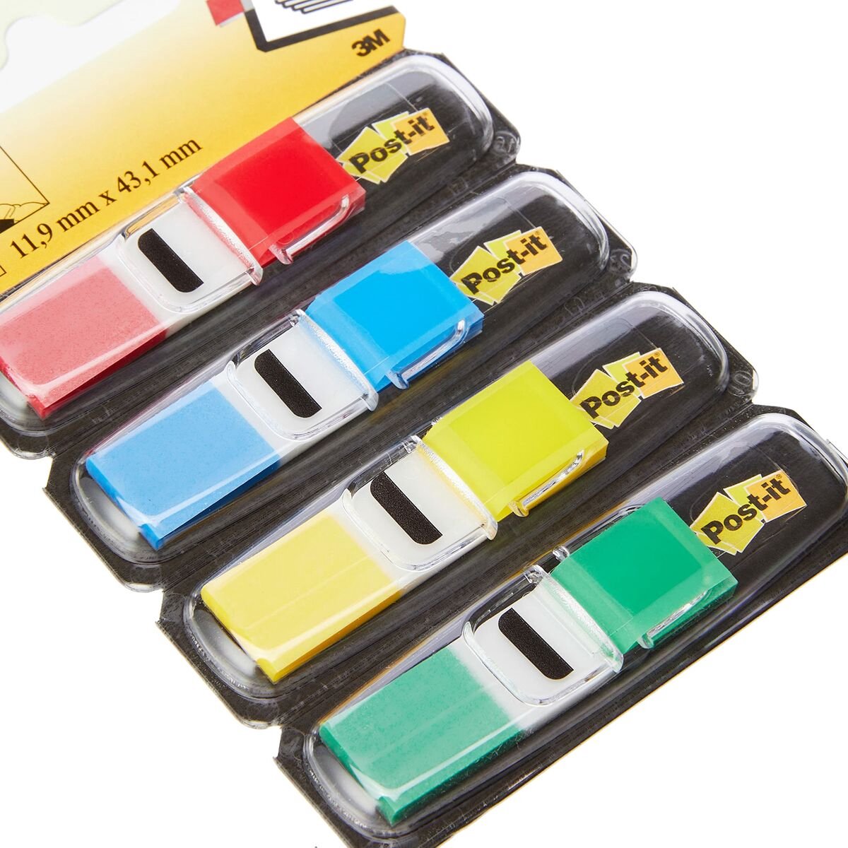Indextabs post-it 6834 11.9x4.1mm assorti | 6 stuks