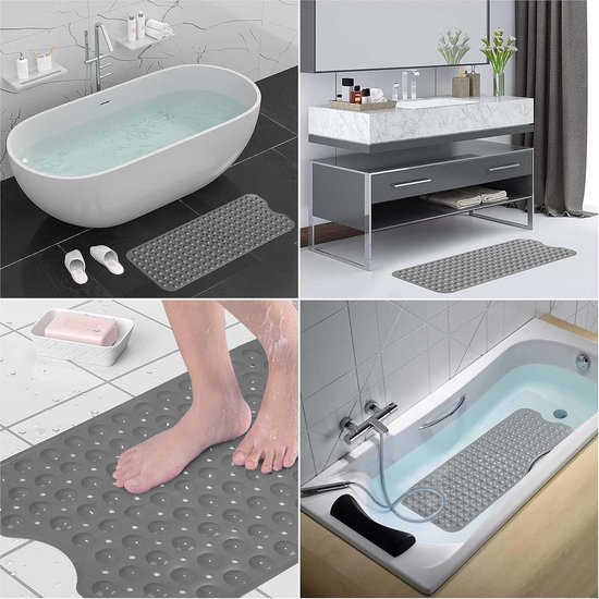 Sneldrogende stenen badmat - luxe en hygiënisch - 1 stuk - kiezelgoer