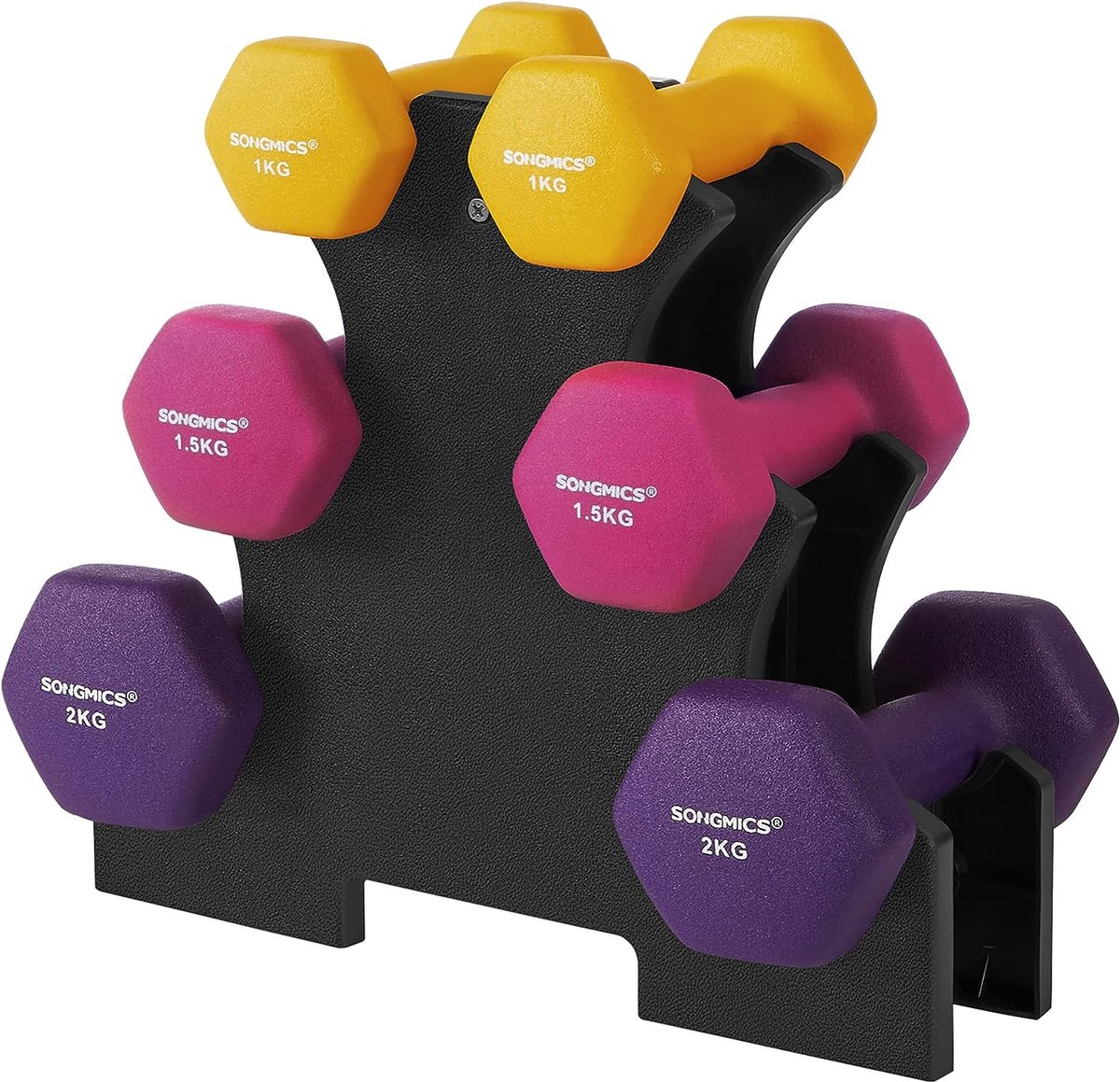 Réglable Dumbbell - XQ Max - 10 KG - Zwart - Halter - 1 pièce