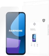 Cazy Tempered Glass Screen Protector geschikt voor Fairphone 5 - Transparant