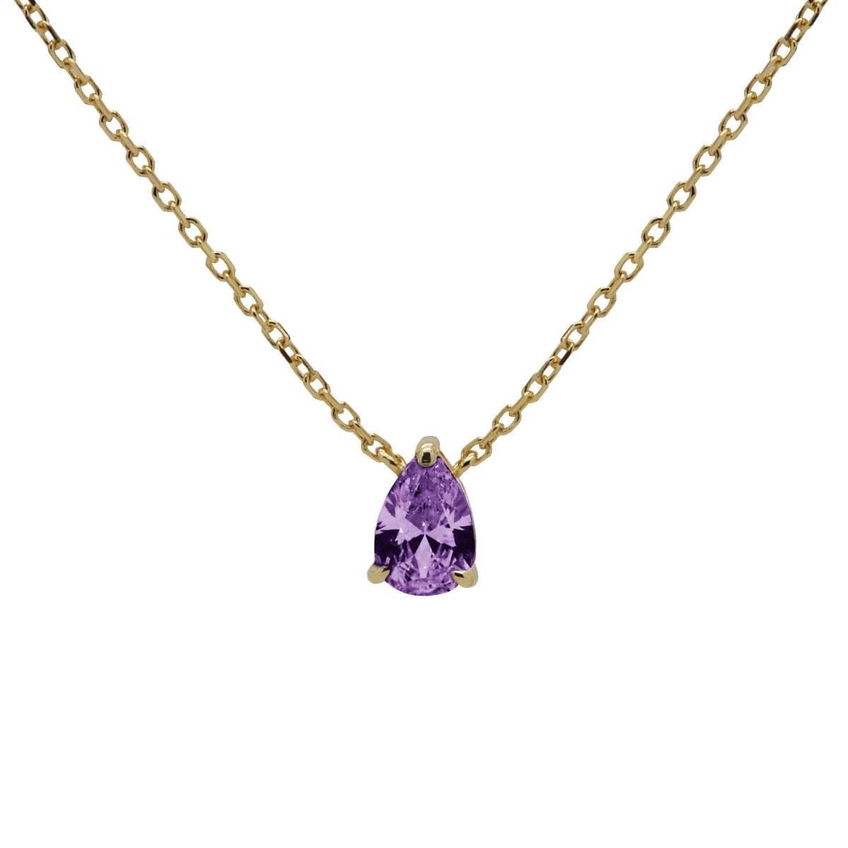 Karma Ketting Julia Lavender Goud