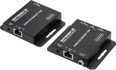 SpeaKa Professional SP-HDE-200 HDMI Prolongateur HDMI via câble réseau RJ45 70 m