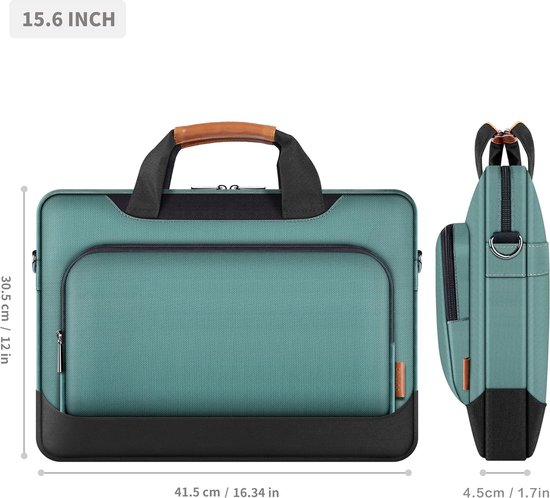 Laptophoes 15,6 inch, duurzame schokbestendige beschermhoes flip