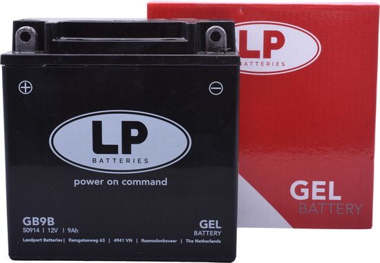 Accu Landport GB9B GEL (12V/9A)
