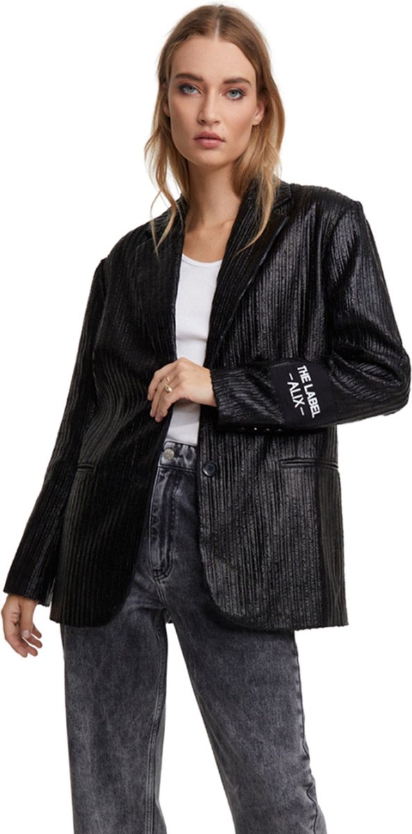 alix the label blazer camel